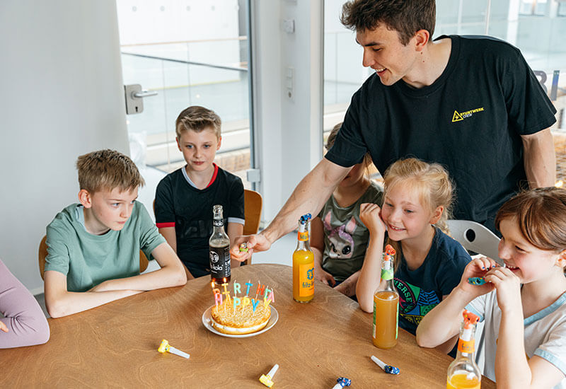 Kindergeburtstag im extra Kibu-Raum feiern