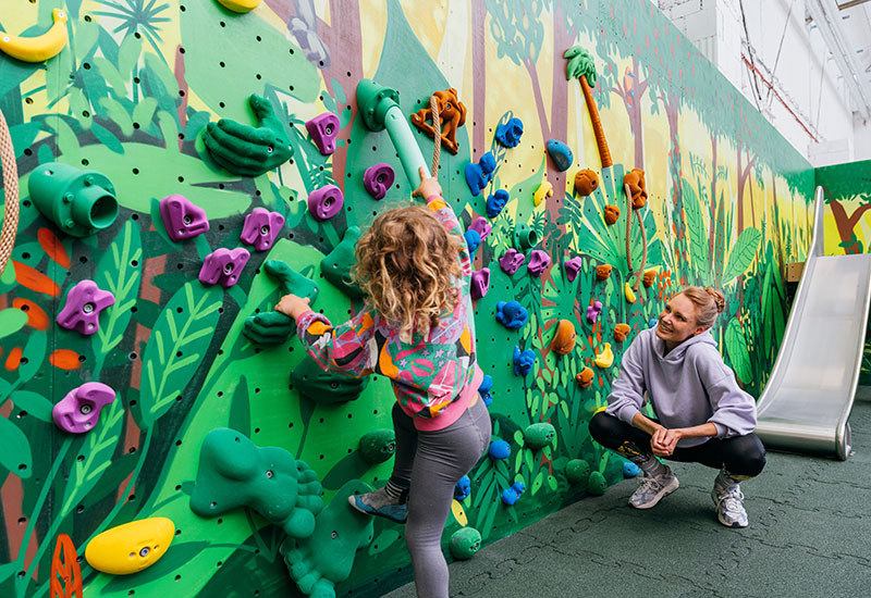 Kinderbereich im Stuntwerk Köln Mülheim