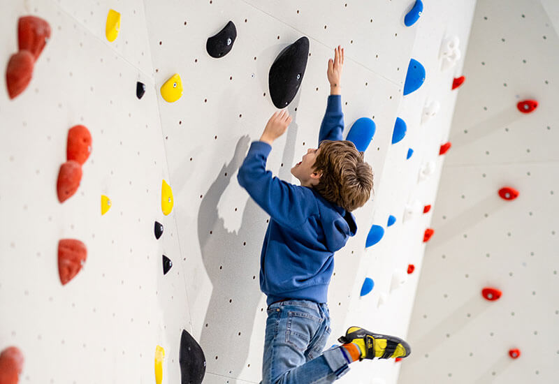 Bouldern lernen für Kids